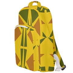  Abstract Geometric Design   Geometric Fantasy  Terrazzo  Double Compartment Backpack by Eskimos