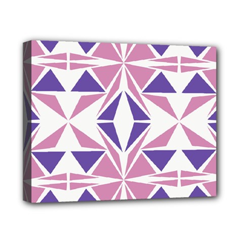 Abstract Pattern Geometric Backgrounds  Canvas 10  X 8  (stretched) by Eskimos