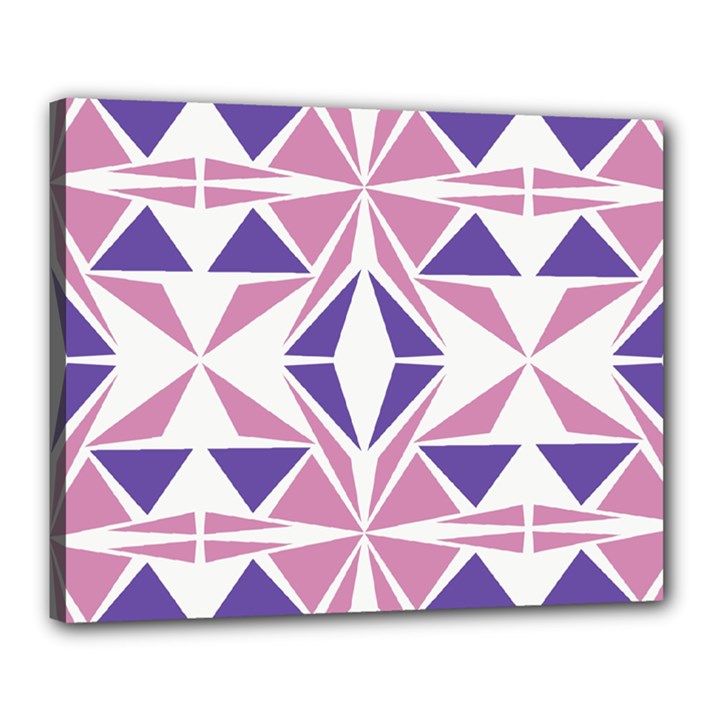 Abstract pattern geometric backgrounds  Canvas 20  x 16  (Stretched)