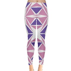 Abstract Pattern Geometric Backgrounds  Leggings  by Eskimos