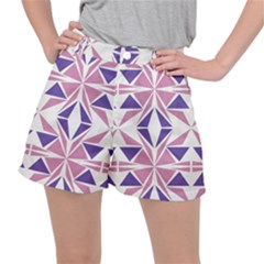 Abstract Pattern Geometric Backgrounds  Ripstop Shorts by Eskimos