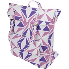 Abstract Pattern Geometric Backgrounds  Buckle Up Backpack by Eskimos