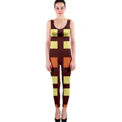 Abstract Pattern Geometric Backgrounds  One Piece Catsuit by Eskimos