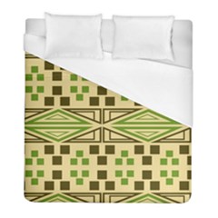 Abstract Pattern Geometric Backgrounds  Duvet Cover (full/ Double Size) by Eskimos