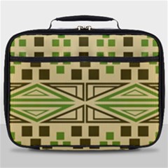 Abstract Pattern Geometric Backgrounds  Full Print Lunch Bag by Eskimos