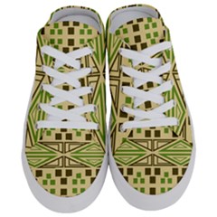 Abstract Pattern Geometric Backgrounds  Half Slippers by Eskimos