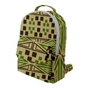 Abstract pattern geometric backgrounds  Flap Pocket Backpack (Large) View1