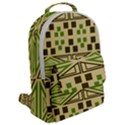 Abstract pattern geometric backgrounds  Flap Pocket Backpack (Large) View2