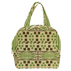 Abstract Pattern Geometric Backgrounds  Boxy Hand Bag by Eskimos