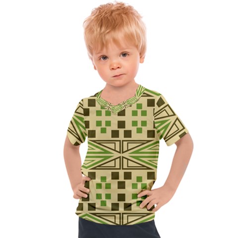 Abstract Pattern Geometric Backgrounds  Kids  Sports Tee by Eskimos