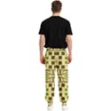 Abstract pattern geometric backgrounds  Men s Elastic Waist Pants View2