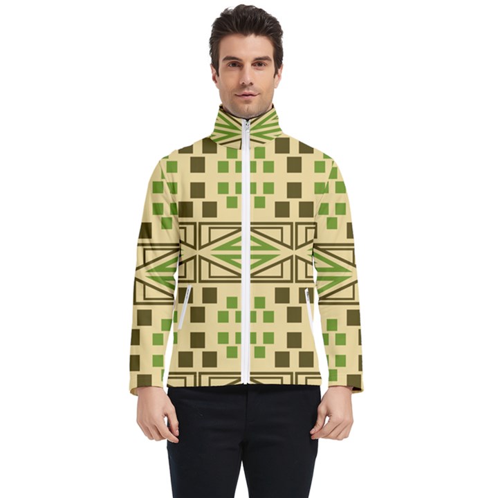 Abstract pattern geometric backgrounds  Men s Bomber Jacket