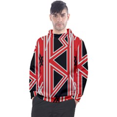 Abstract Pattern Geometric Backgrounds  Men s Pullover Hoodie by Eskimos