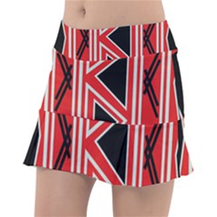 Abstract Pattern Geometric Backgrounds  Classic Tennis Skirt by Eskimos