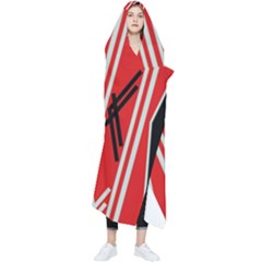 Abstract Pattern Geometric Backgrounds  Wearable Blanket by Eskimos