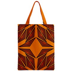 Abstract Pattern Geometric Backgrounds  Zipper Classic Tote Bag by Eskimos