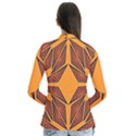 Abstract pattern geometric backgrounds  Drape Collar Cardigan View2