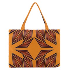 Abstract Pattern Geometric Backgrounds  Zipper Medium Tote Bag by Eskimos