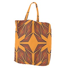 Abstract Pattern Geometric Backgrounds  Giant Grocery Tote by Eskimos