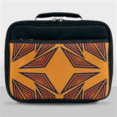 Abstract Pattern Geometric Backgrounds  Lunch Bag by Eskimos