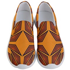 Abstract Pattern Geometric Backgrounds  Men s Lightweight Slip Ons by Eskimos