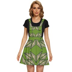 Abstract Pattern Geometric Backgrounds  Apron Dress