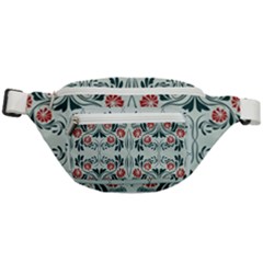 Folk Flowers Print Floral Pattern Ethnic Art Fanny Pack by Eskimos