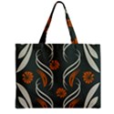 Folk flowers print Floral pattern Ethnic art Zipper Mini Tote Bag View2