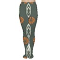 Folk flowers print Floral pattern Ethnic art Tights View1