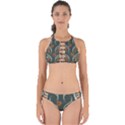 Folk flowers print Floral pattern Ethnic art Perfectly Cut Out Bikini Set View1