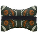 Folk flowers print Floral pattern Ethnic art Seat Head Rest Cushion View2