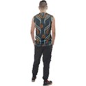 Folk flowers print Floral pattern Ethnic art Men s Regular Tank Top View2