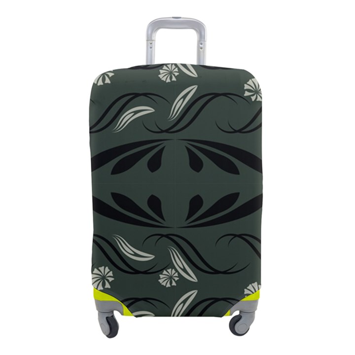 Folk flowers print Floral pattern Ethnic art Luggage Cover (Small)