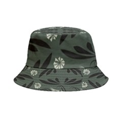 Folk Flowers Print Floral Pattern Ethnic Art Inside Out Bucket Hat by Eskimos