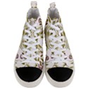 Folk flowers print Floral pattern Ethnic art Men s Mid-Top Canvas Sneakers View1