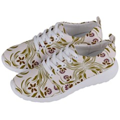 Folk Flowers Print Floral Pattern Ethnic Art Men s Lightweight Sports Shoes by Eskimos