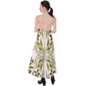 Folk flowers print Floral pattern Ethnic art Tie Back Maxi Dress View2