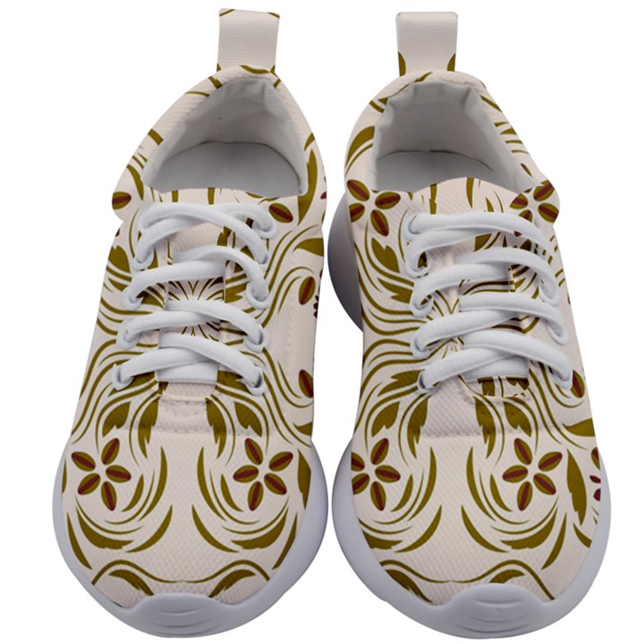 Folk flowers print Floral pattern Ethnic art Kids Athletic Shoes