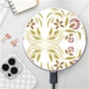 Folk flowers print Floral pattern Ethnic art Wireless Charger View1