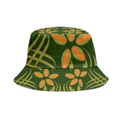 Folk Flowers Print Floral Pattern Ethnic Art Inside Out Bucket Hat by Eskimos