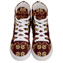 Folk flowers print Floral pattern Ethnic art Men s Hi-Top Skate Sneakers View1