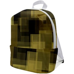 3 White-background Zip Up Backpack by Casemiro