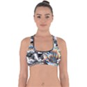 Rainbow Assault Cross Back Hipster Bikini Top  View1