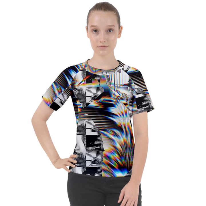 Rainbow Assault Women s Sport Raglan Tee