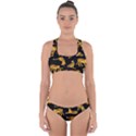 Seamless-exotic-pattern-with-tigers Cross Back Hipster Bikini Set View1