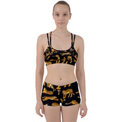 Seamless-exotic-pattern-with-tigers Perfect Fit Gym Set