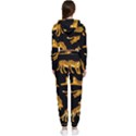 Seamless-exotic-pattern-with-tigers Cropped Zip Up Lounge Set View2