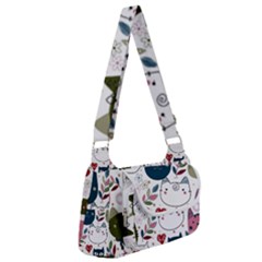 Pattern With Cute Cat Heads Multipack Bag by Jancukart