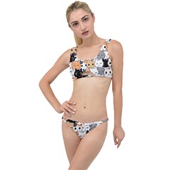 Cute-cat-kitten-cartoon-doodle-seamless-pattern The Little Details Bikini Set