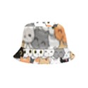 Cute-cat-kitten-cartoon-doodle-seamless-pattern Bucket Hat (Kids) View2